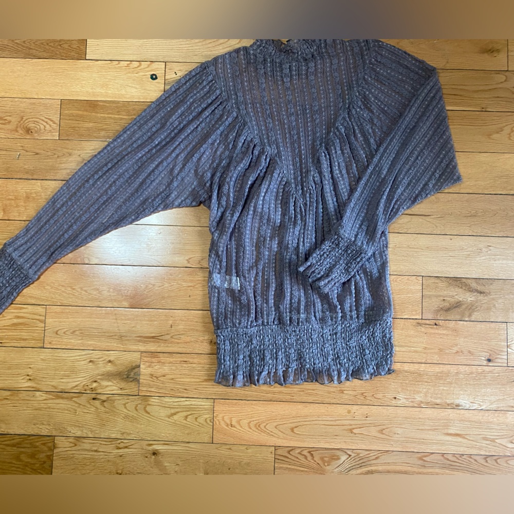 Size small full laced blouse